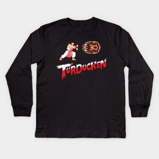 Turducken! Kids Long Sleeve T-Shirt